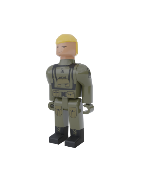 Minifig Jefe de tanque