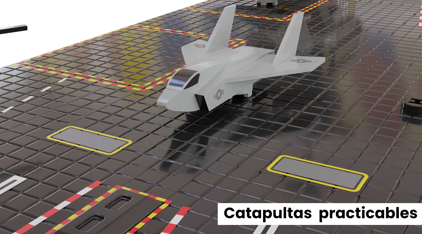 Catapultas practicables